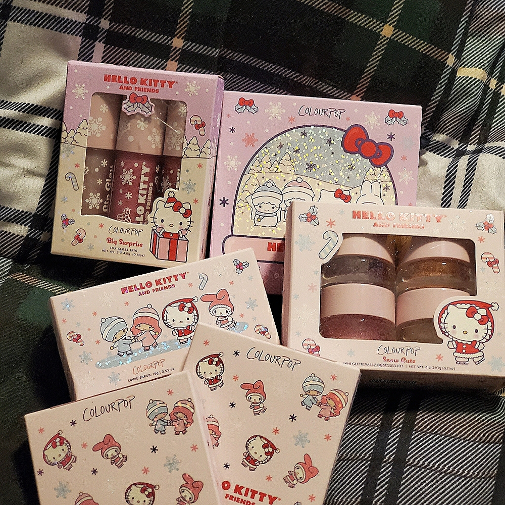 Colourpop x Hello Kitty Snow Much Fun Complete Set